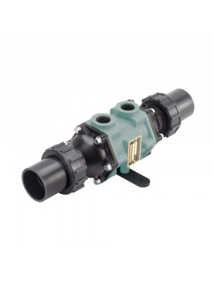 Теплообменник трубчатый 20 кВт (при t=82°С), купроникель, вых.: 50мм/ 3/4" внутр.р.