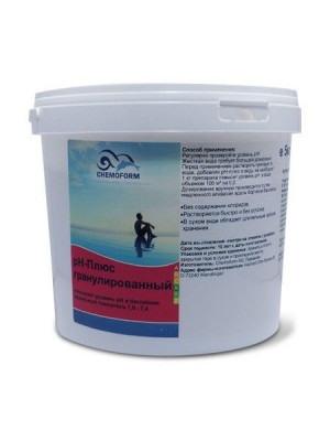 Регулятор рН плюс гранулированный, 5 кг, ТМ Chemoform (Германия) Регулятор рН плюс гранулированный, 5 кг, ТМ Chemoform (Германия)
