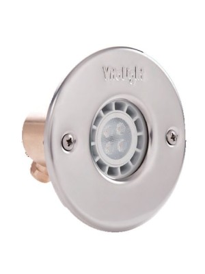 Прож. VitaLight MR16, 12 В AC, круг 110 мм, V4A, монох. 3000К, 2 м кабель 2x1,5 мм2, RG Прож. VitaLight MR16, 12 В AC, круг 110 мм, V4A, монох. 3000К, 2 м кабель 2x1,5 мм2, RG