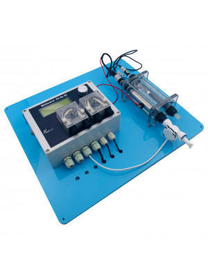 Пульт управления дозацией хим реагентов pH/Rx/Cl Alchemist (В комплекте с измерительной ячейкой) Пульт управления дозацией хим реагентов pH/Rx/Cl Alchemist (В комплекте с измерительной ячейкой)