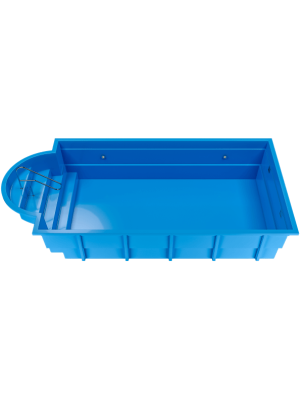 Композитный бассейн "Классик", 10,0х3,85х1,5 м