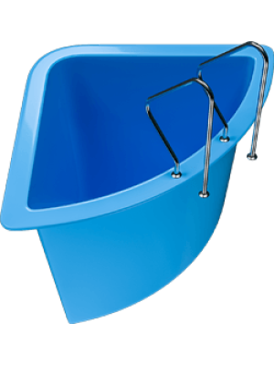 Композитный бассейн-купель "Кельпе", 1,8х1,8х1,5м