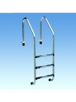 Лестница SL 3 ступени LUXE AISI 304 широкий борт 42х1,2мм Лестница SL 3 ступени LUXE AISI 304 широкий борт 42х1,2мм