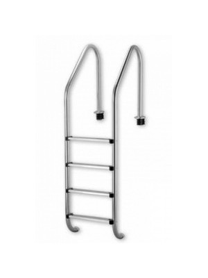 Лестница SL 4 ступени LUXE AISI 304 широкий борт 42х1,2мм Лестница SL 4 ступени LUXE AISI 304 широкий борт 42х1,2мм